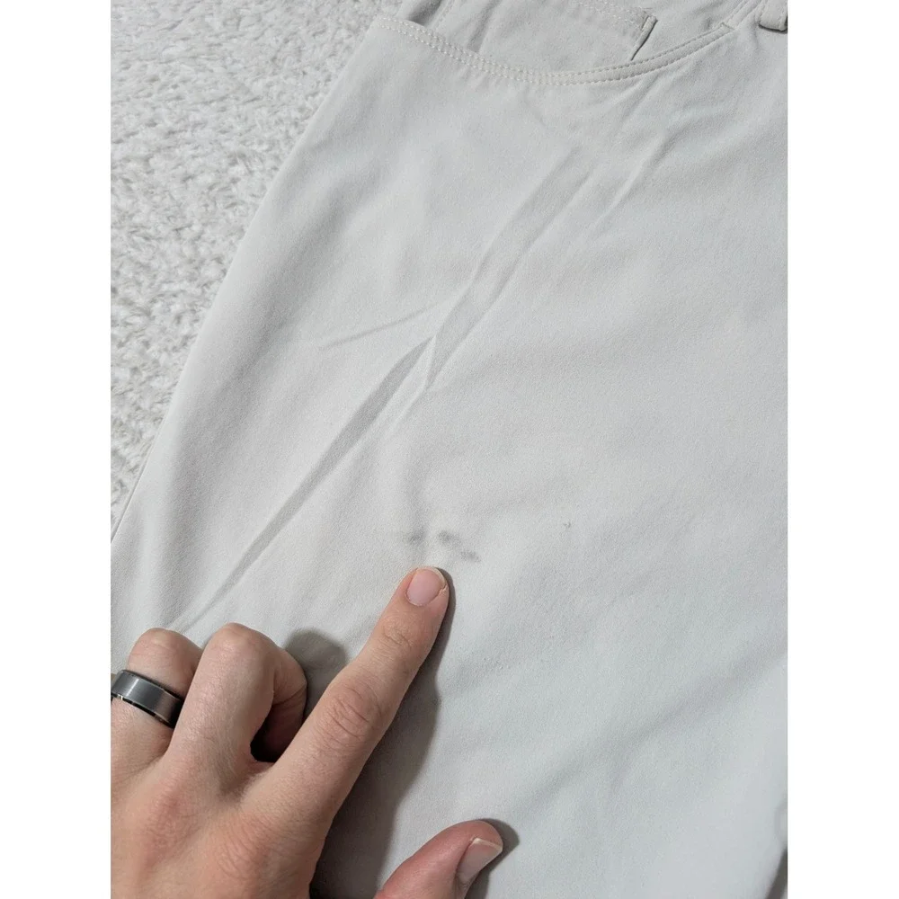 KJUS‎ Iver 5-Pocket Pants Mens 33/32 Beige Stretch Tailored Fit Golf Trousers